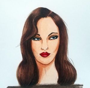 coloring hair drawing and coloring hair