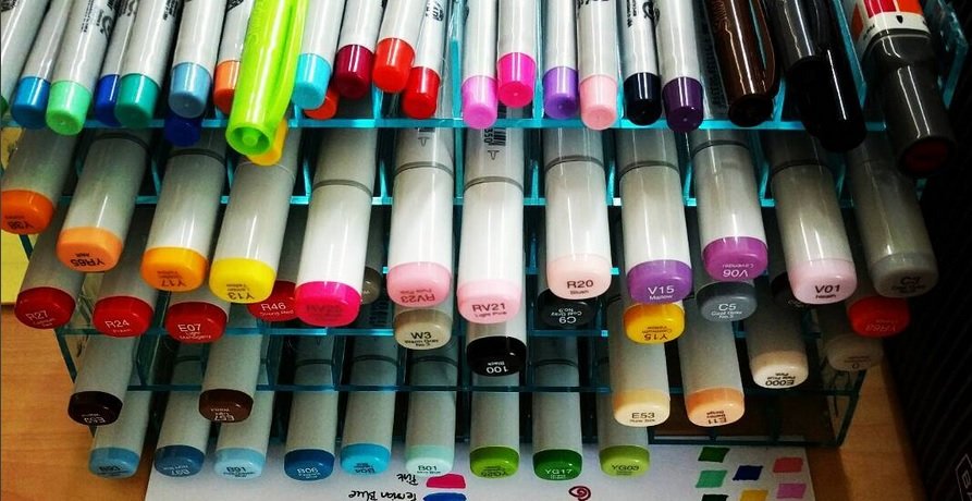 copic markers for fashion illustration