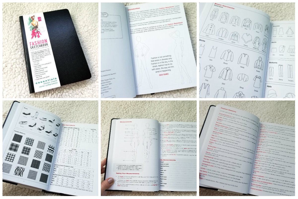 review of fashion sketchbok