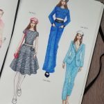 how to illustrate fashion runway looks