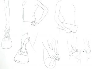 Drawing Hands in Fashion Illustration - Fashionista Sketch