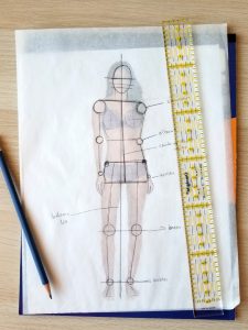 drawing fashion figure tracing method