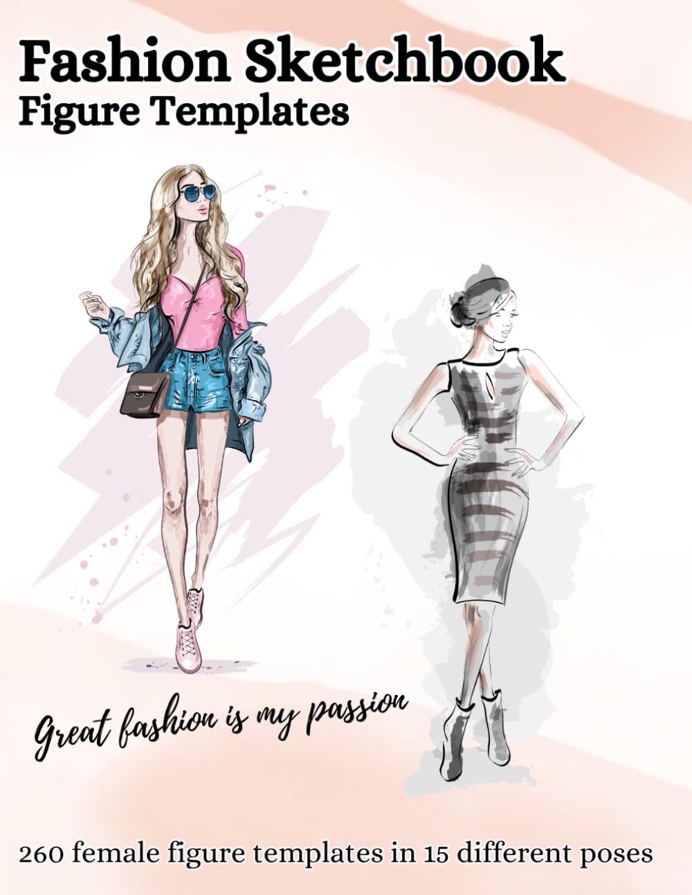 Fashion Sketchbook Figure Templates